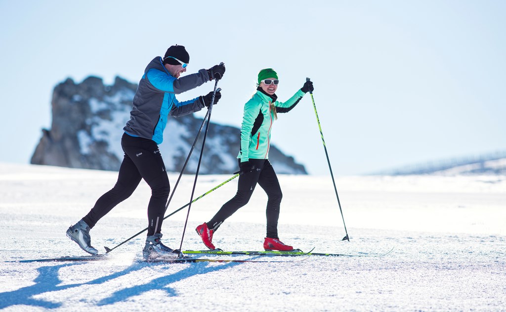 Trousers for cross country skiing